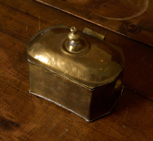 18TH CENTURY COPPER TOBACCO BOX