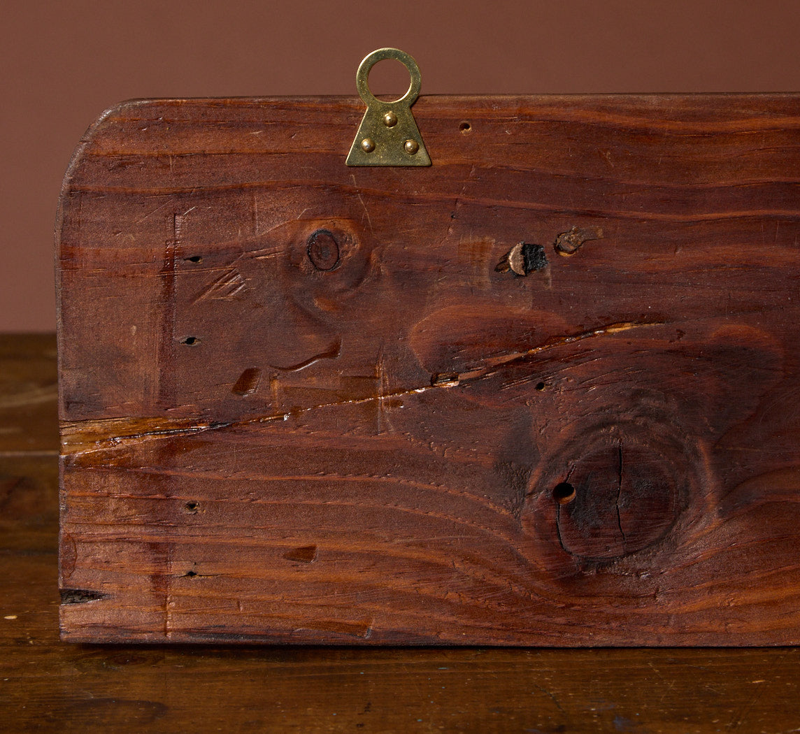 MID CENTURY ITALIAN SWIRL WALL COAT HANGER