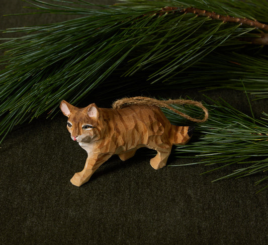 VINTAGE CAT ORNAMENT