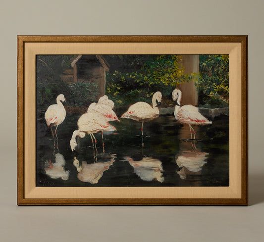 19TH CENTURY CIRCLE OF FERNICOTTERI IN LAGUNA BY WILLIAM HENRY DRAKE (1856–1926)