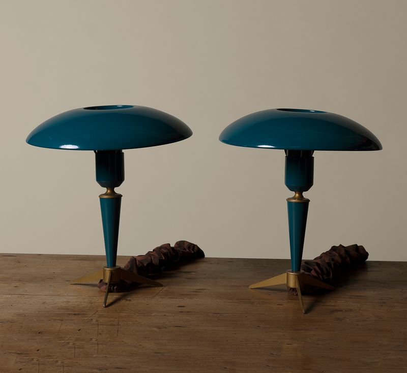 PAIR OF BIJOU TABLE LAMPS BY LOUIS KALFF FOR PHILIPS