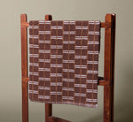 LUPE BROKEN CHECK COTTON BATH MAT IN BROWN