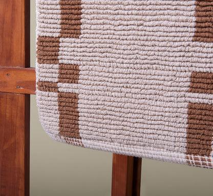 ALINA BATH MAT IN HAZELNUT/ ALMOND