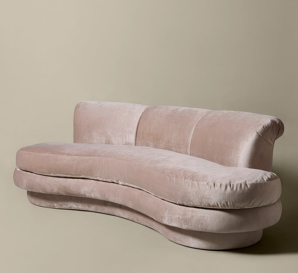 WHS ADRIAN PEARSALL CLOUD SOFA IN CAFFE LATTE VELVET