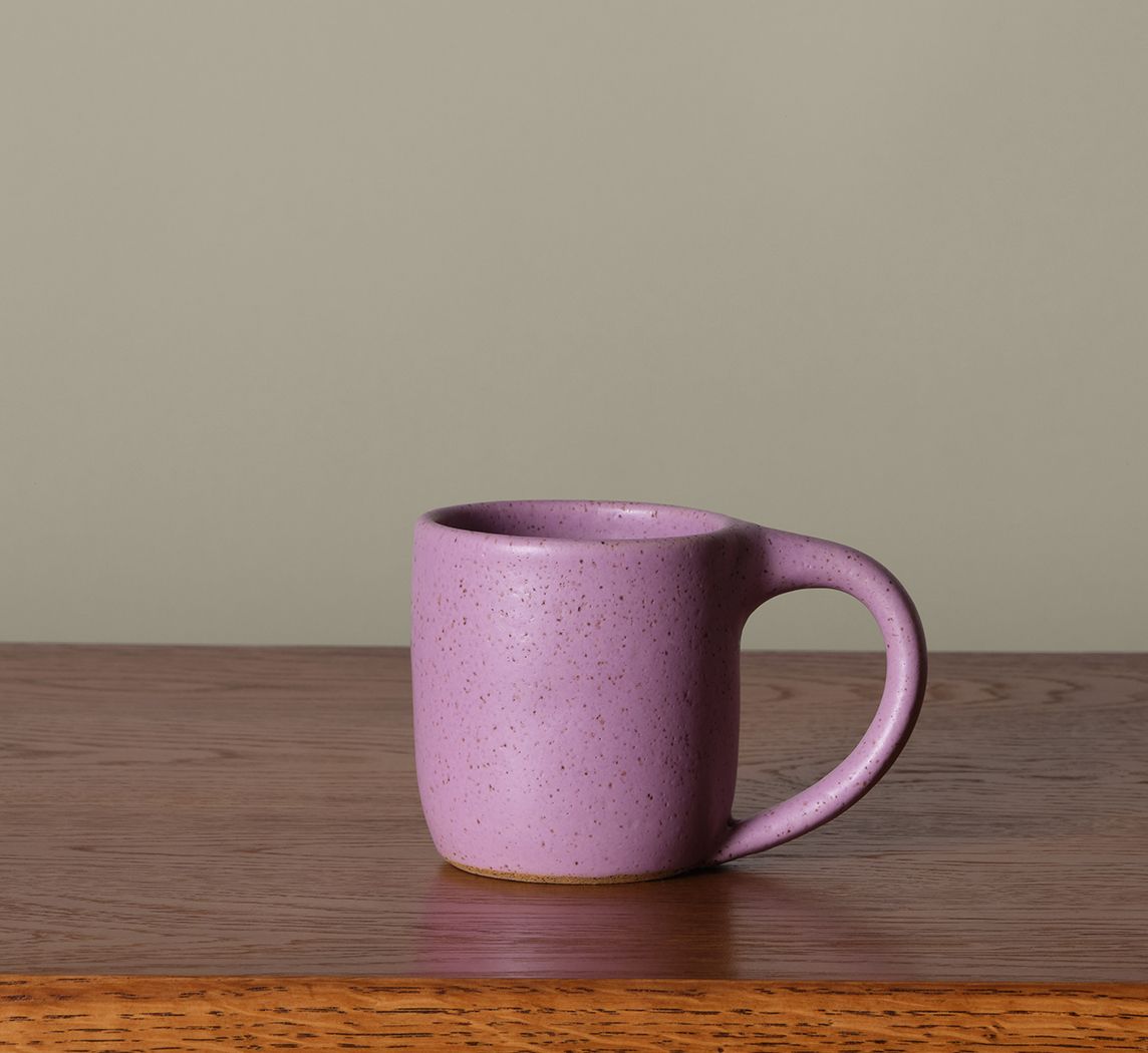 COFFEE MUG BY SALT CERAMICS IN PURPLE RAIN