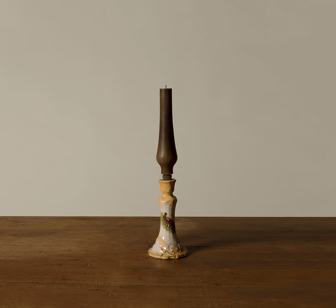 HANDS CHIMNEY CANDLE IN DARK