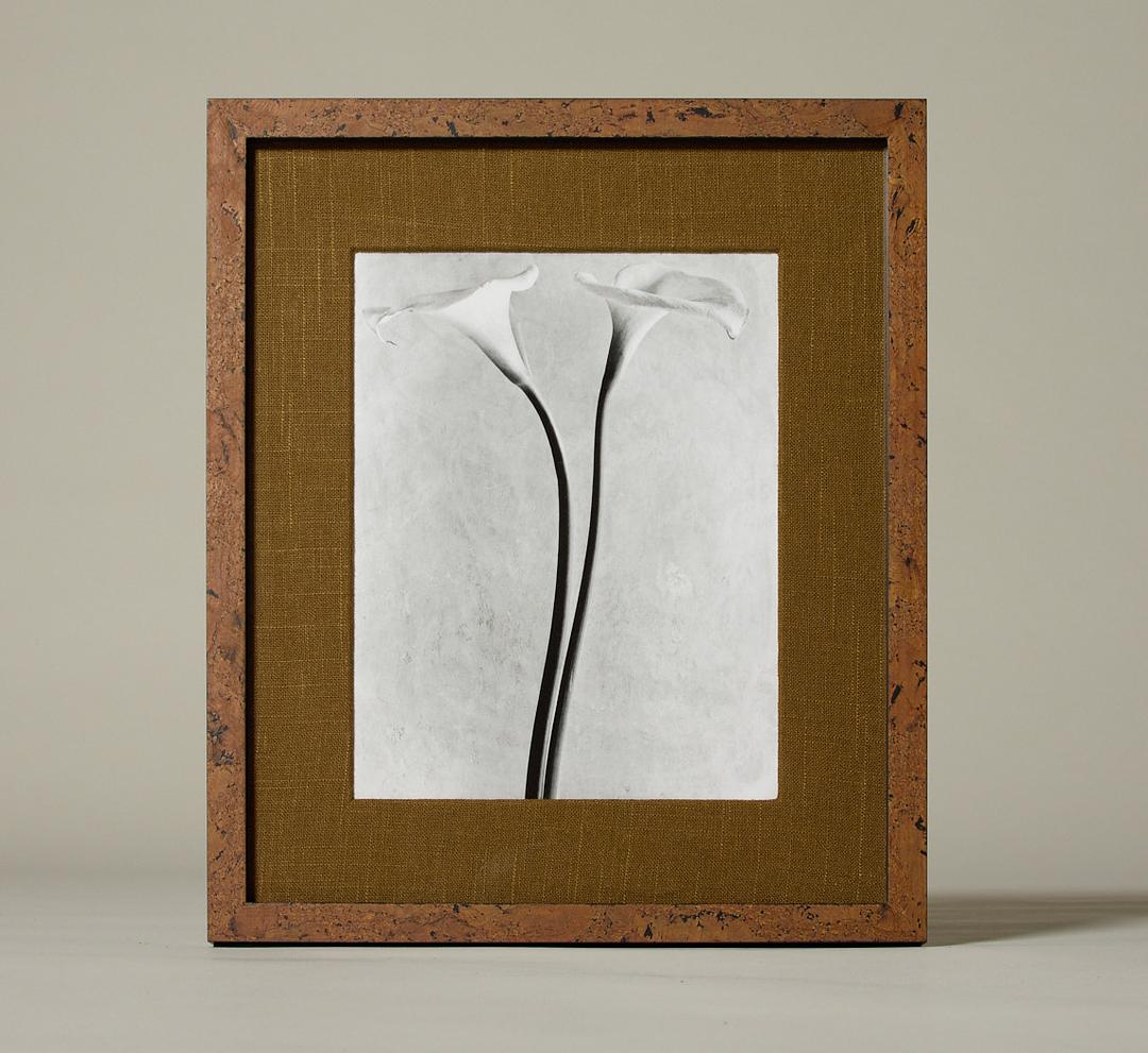 20TH CENTURY TINA MODOTTI GELATIN SILVER PRINT "CALLA LILIES"