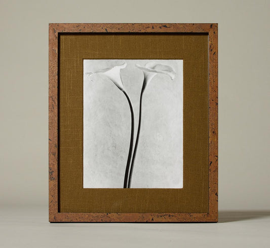 20TH CENTURY TINA MODOTTI GELATIN SILVER PRINT "CALLA LILIES"