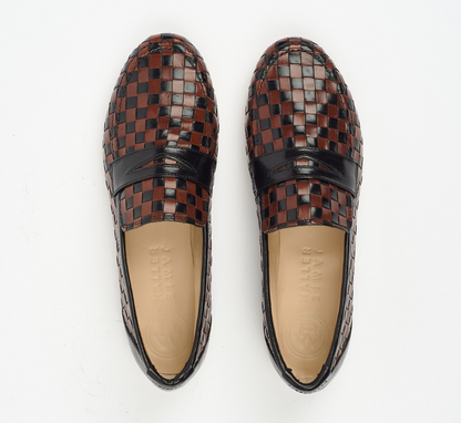 JAMIE HALLER X PW WOVEN LOAFER BLACK / BROWN